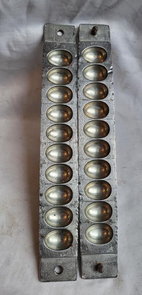 Prachtige antieke chocoladevormen: 10x Paaseitjes, Ophalen of Verzenden
