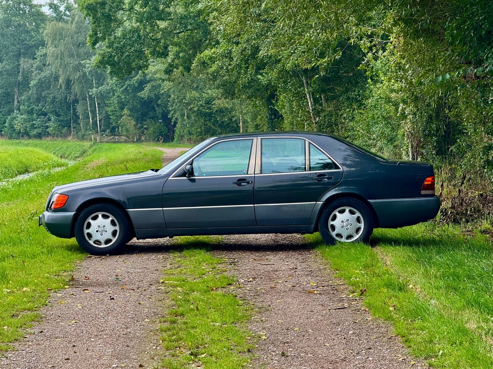 Mercedes-Benz 300 SE W140 3.2 Automaat 1992, Auto's, Mercedes-Benz, Automaat, Stof, Zwart, Zwart