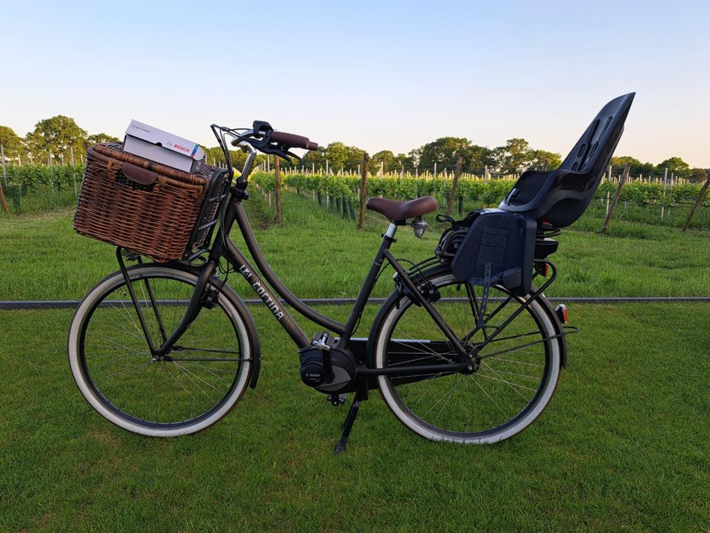 Cortina E-U4 Transport Bosch Active Line Plus, Ophalen, Zo goed als nieuw, Cortina, 50 km per accu of meer