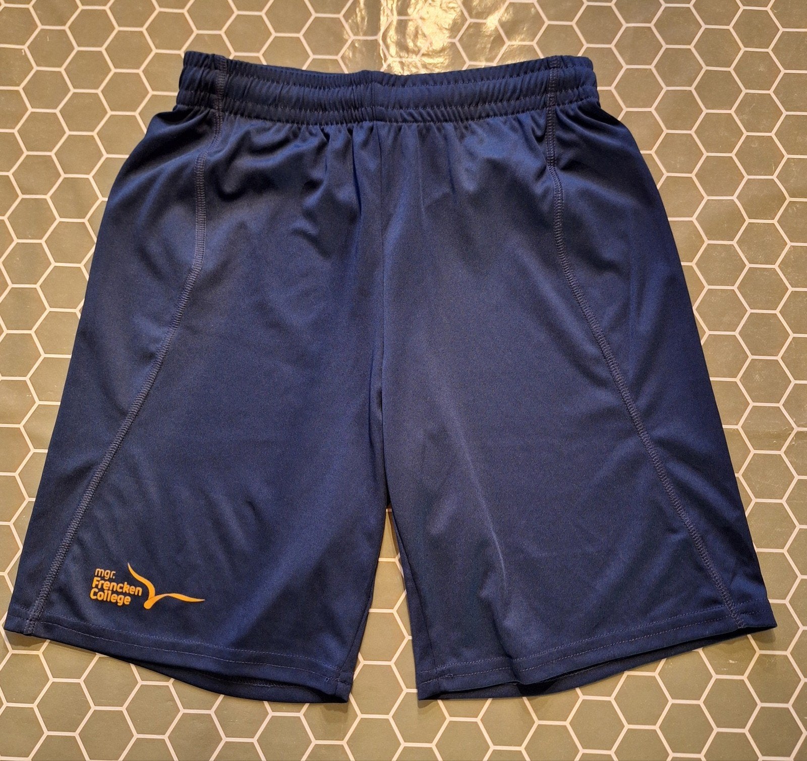 Sportbroek Mgr. Frencken College, Ophalen of Verzenden, Zo goed als nieuw, Jongen of Meisje, Sport- of Zwemkleding