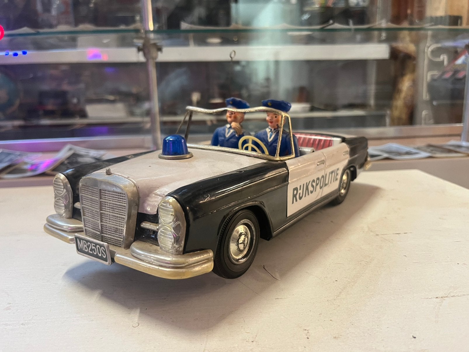 Mercedes blikken speelgoed Japan jaren 60, Daiya, Antiek en Kunst, Antiek | Speelgoed, Ophalen of Verzenden
