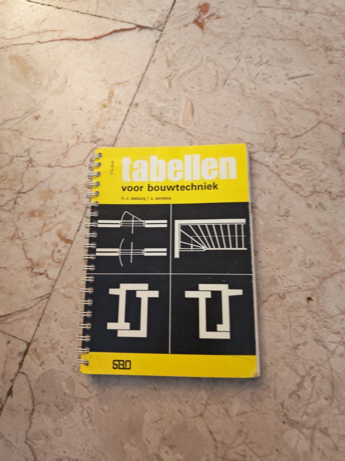 Tabellen voor Bouwtechniek - SBO, Boeken, Ophalen of Verzenden, Gelezen, Bouwkunde, H.C. Sasburg, J.S. Zandstra