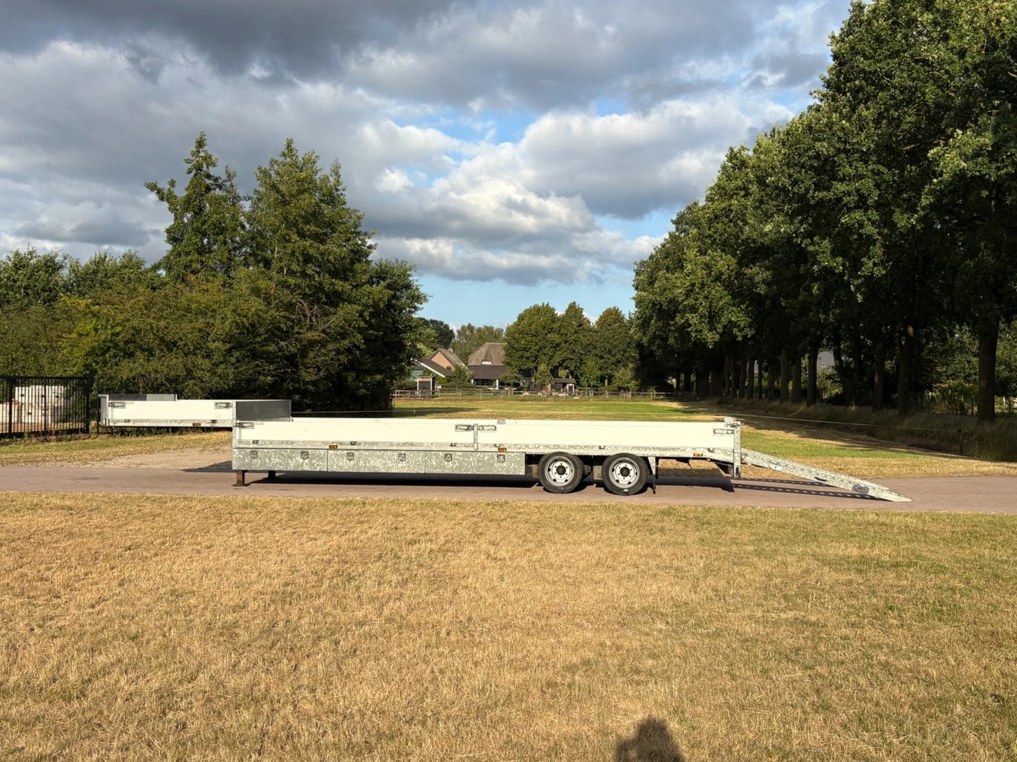 kuiper PLSD oplegger semi dieplader 16 TON MET LUIKEN, Auto's, Vrachtwagens, Overige brandstoffen, Bedrijf, Aanhangers en Opleggers