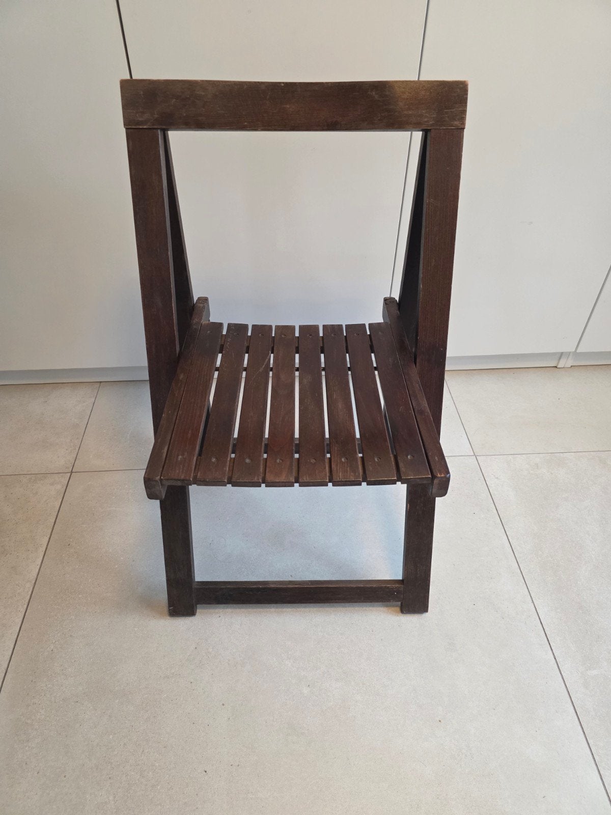 13 Sterke Houten Klapstoelen - Ideaal voor Feesten, Ophalen, Bruin, Zo goed als nieuw, Vijf, Zes of meer stoelen