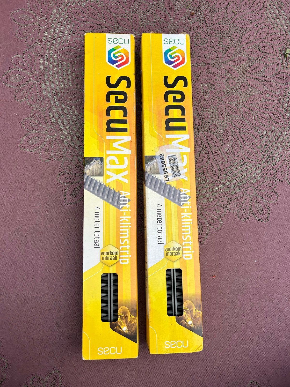 SecuMax Anti-Klimstrip - Voorkom inbraak (2 stuks), Ophalen of Verzenden, Nieuw, Overige typen, Overige soorten
