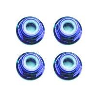 FASTRAX M3 BLUE FLANGED LOCKNUTS 4PCS FTM3BF, Ophalen of Verzenden, Nieuw, Overige schalen, Onderdeel
