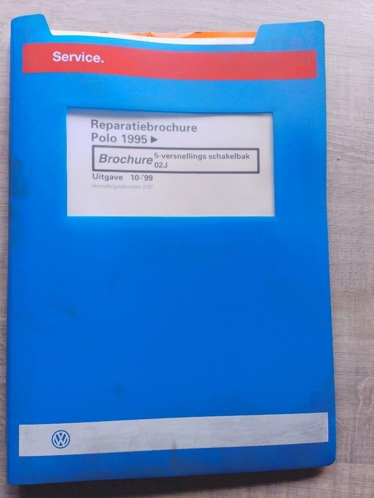 Vw Polo 6N2 dealer werkplaatsboek versnellingsbak 02J, Verzenden, Gelezen, Volkswagen