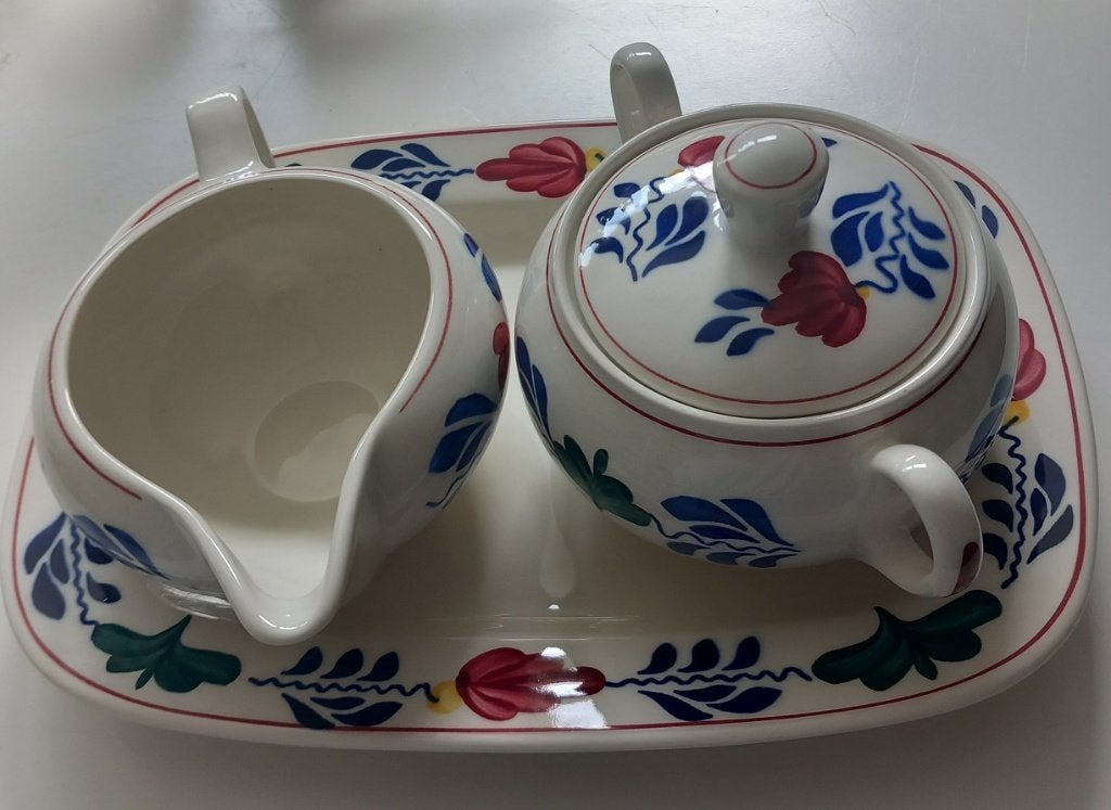 boerenbont roomstel zeeland en blaker, Klassiek, Overige typen, Ophalen of Verzenden, Zo goed als nieuw