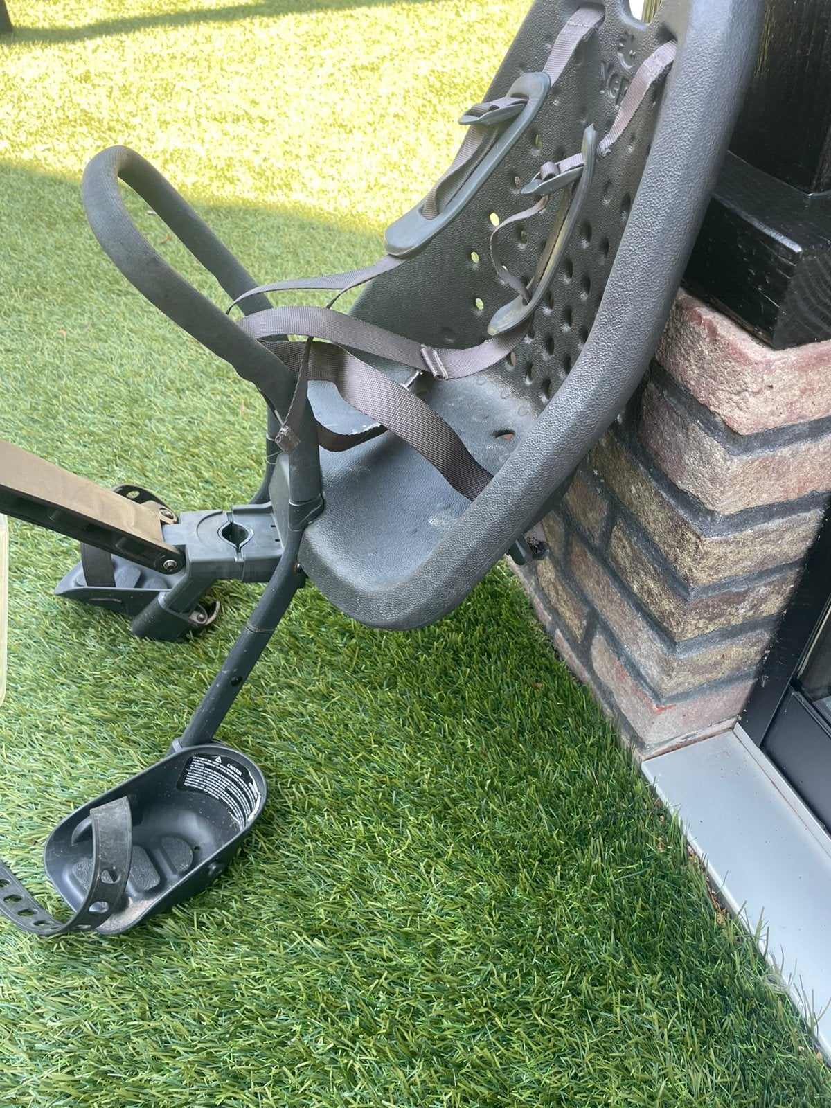 Yepp kinderzitje fiets met windscherm, Ophalen, Gebruikt
