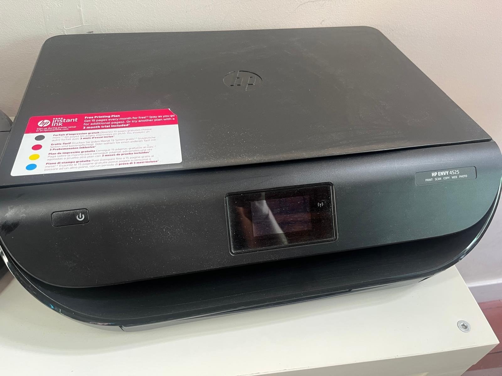 HP Envy 4525 All-in-One Printer - Draadloos & Kleur, Kleur printen, Gebruikt, Inkjetprinter, All-in-one