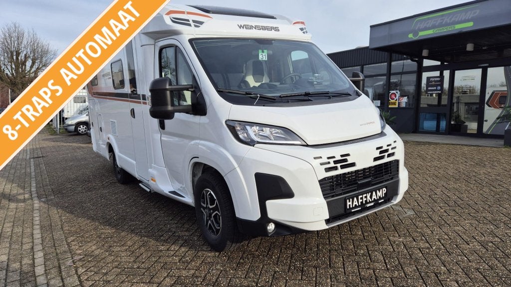 Weinsberg CaraCompact Pepper 600 MEG 8T autom.Combi6E.2025, Caravans en Kamperen, Automaat, Koelkast, Ringverwarming, Fiat