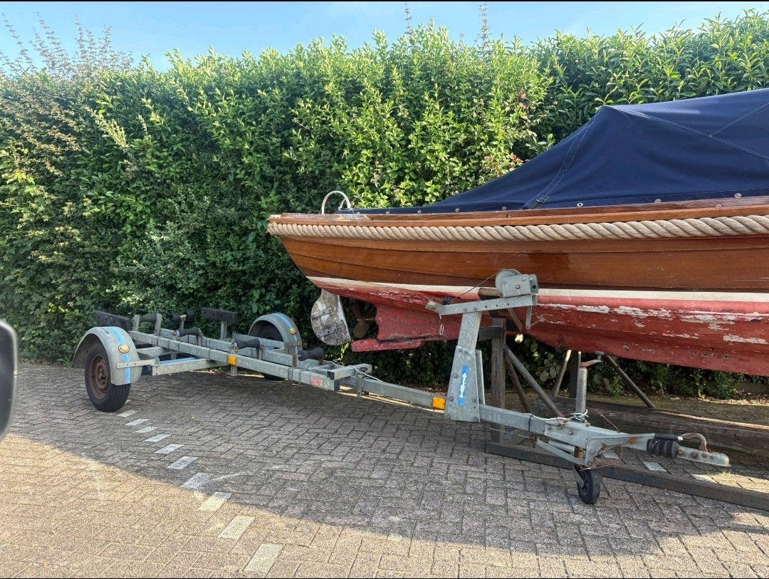 Boottrailer gegalvaniseerd, Ophalen, Gebruikt, Overige typen, Minder dan 6 meter