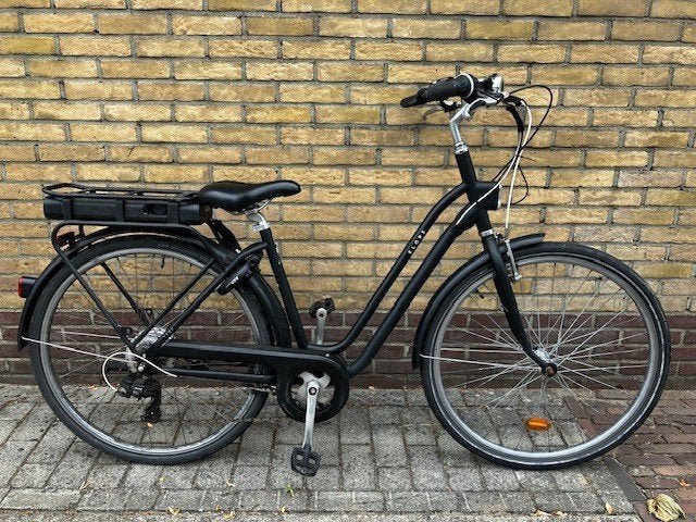 Elops ebike dames, Gebruikt, Velgrem, 47 tot 50 cm, Versnellingen