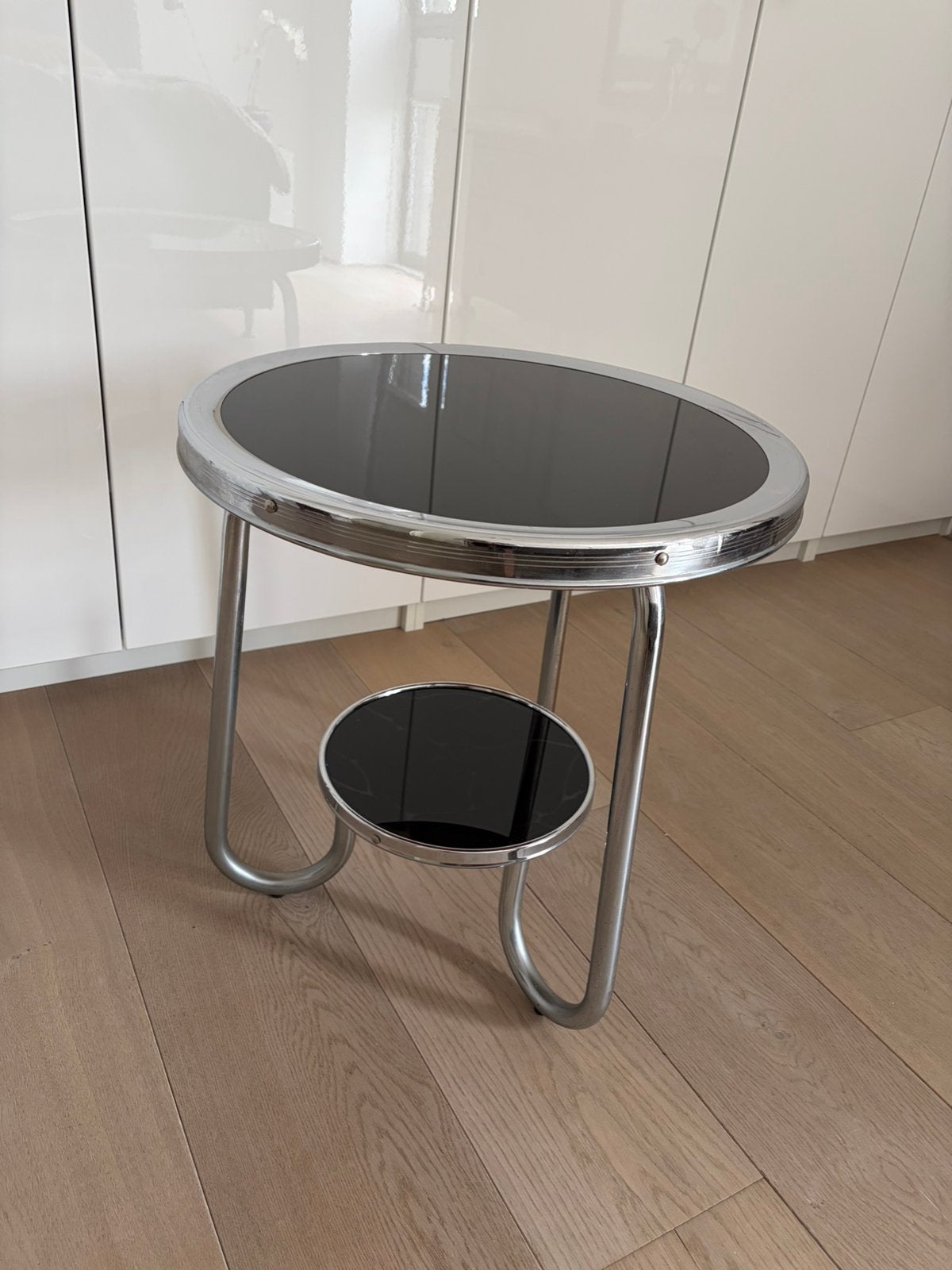 Mooi rooktafeltje, prima staat!, Ophalen, Minder dan 55 cm, Gebruikt, Rond