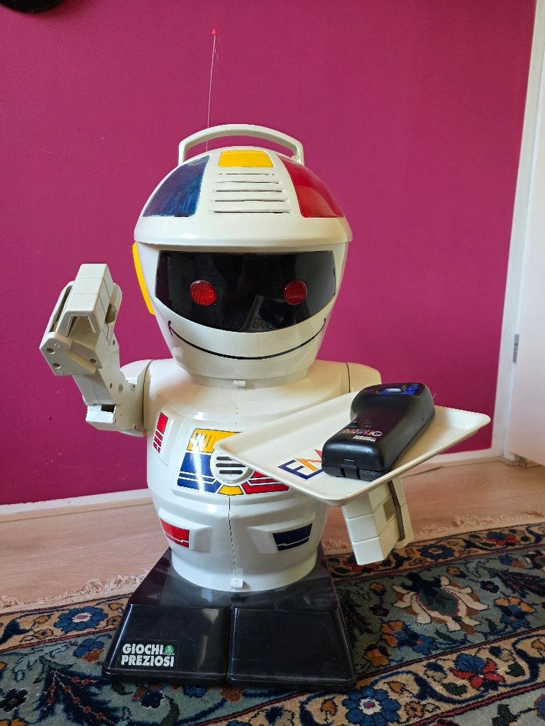 Emiglio robot vintage toy, Ophalen, Gebruikt