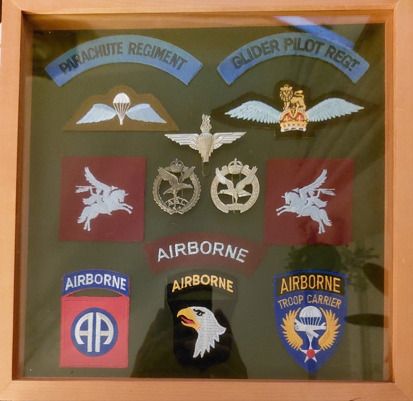 Militaire Emblemen  - Airborne Collectie,Arnhem,Oosterbeek, Ophalen of Verzenden, Overige soorten, Engeland, Embleem of Badge