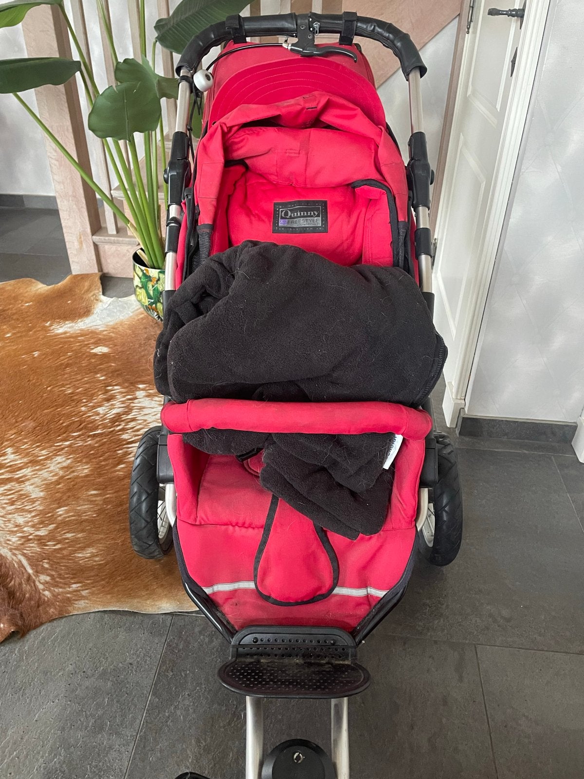 Quinny Freestyle 3XL Comfort Combiwagen met Reiswieg, Kinderen en Baby's, Kinderwagens en Combinaties, Ophalen, Gebruikt, Luchtbanden