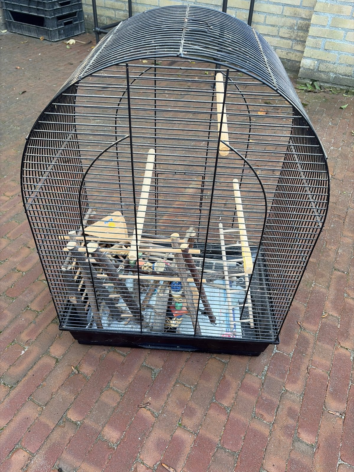 Vogelkooi, Dieren en Toebehoren, Ophalen, Gebruikt, Kunststof, Vogelkooi