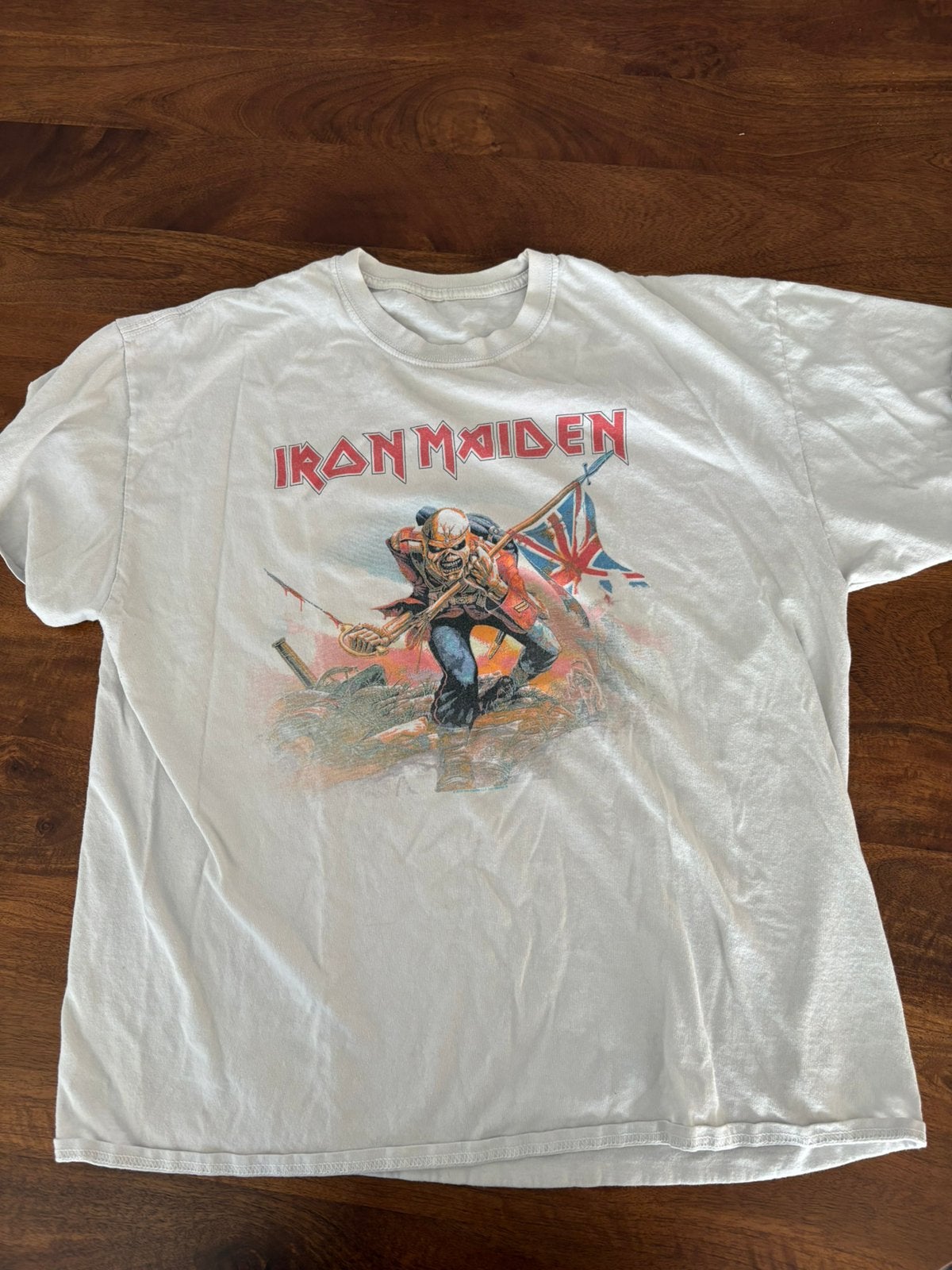 Iron Maiden shirt, Kleding | Heren, Ophalen of Verzenden, Zo goed als nieuw, Maat 56/58 (XL), Zwart
