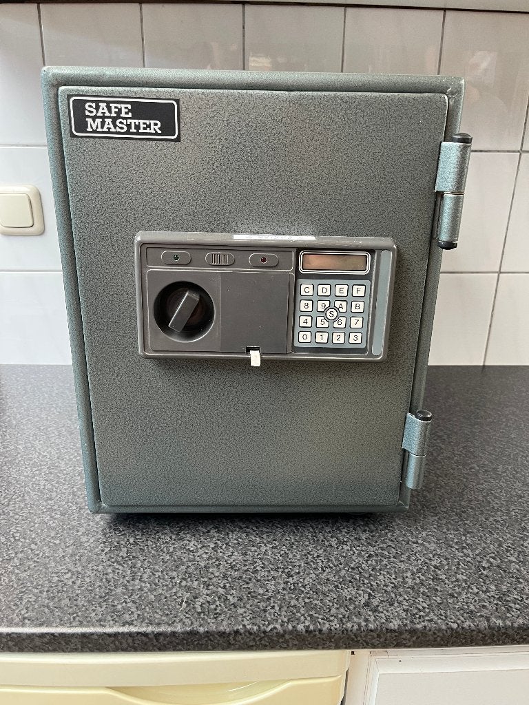 Safemaster elektronische kluis , brandkast , safe ., Ophalen, Gebruikt, Brandkast