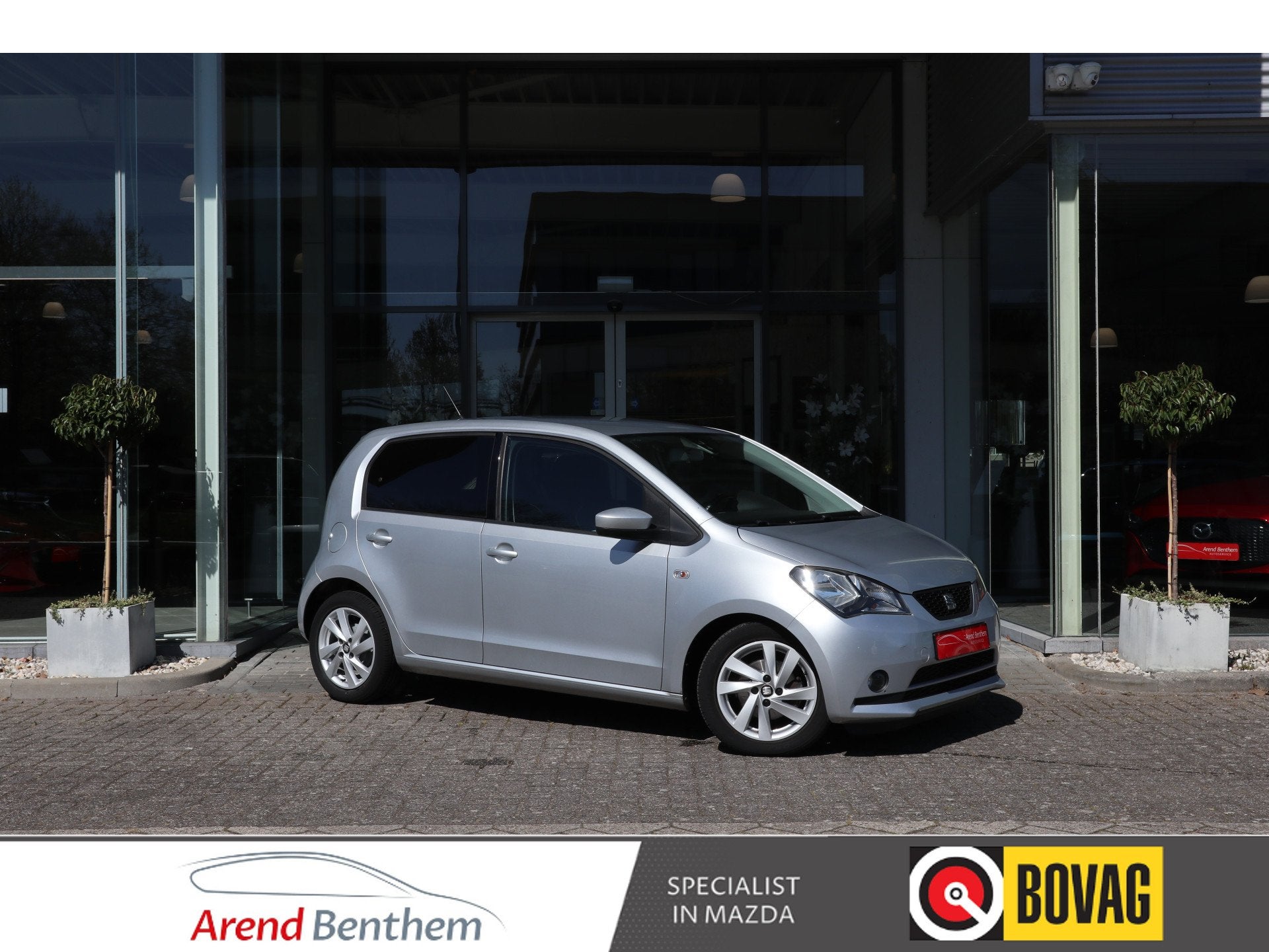 SEAT Mii 1.0 Sport Connect Airco / Cruise / LM-Velgen / CV, Voorwielaandrijving, Gebruikt, Euro 6, Electronic Stability Program (ESP)