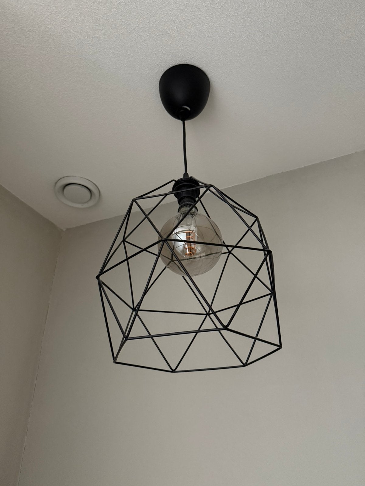 Hanglamp, Huis en Inrichting, Lampen | Hanglampen, Ophalen, Zo goed als nieuw, Minder dan 50 cm