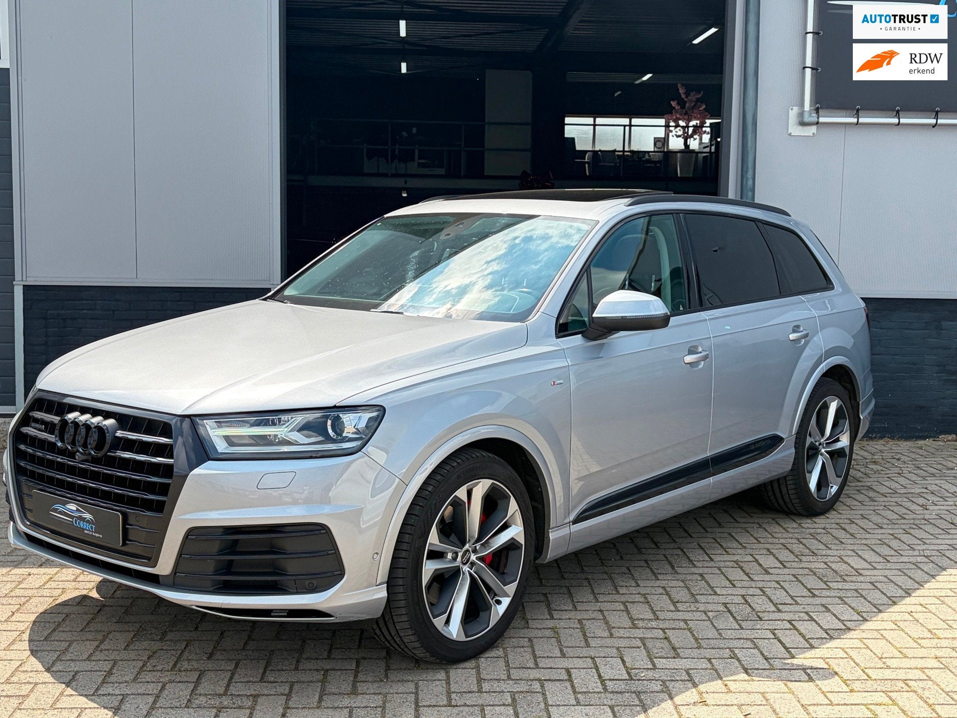 Audi Q7 3.0 TFSI quattro|Bose|Pano|Trekhaak|HUD|, Auto's, Audi, Automaat, Gebruikt, Euro 6, 2995 cc