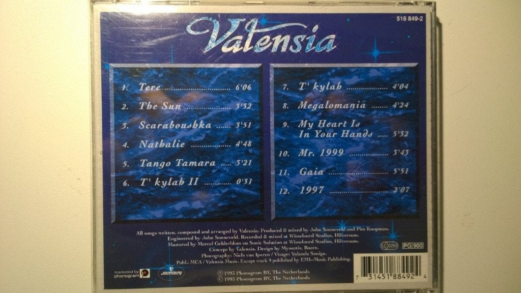 Valensia - Valensia, Ophalen of Verzenden, Zo goed als nieuw, Pop, Album