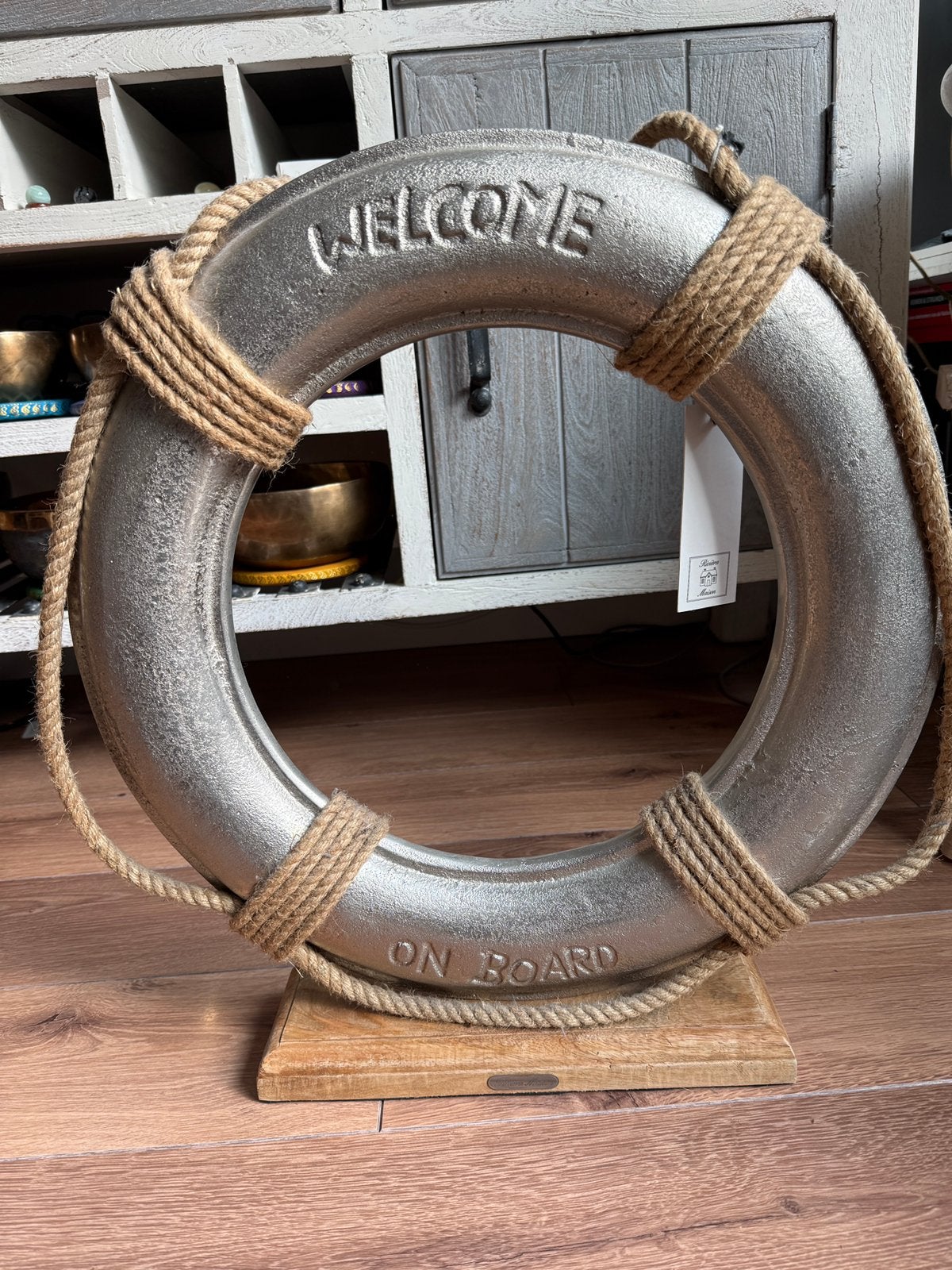 Rivièra Maison boei zilver 50 cm als nieuw met kaartje, Ophalen of Verzenden, Zo goed als nieuw