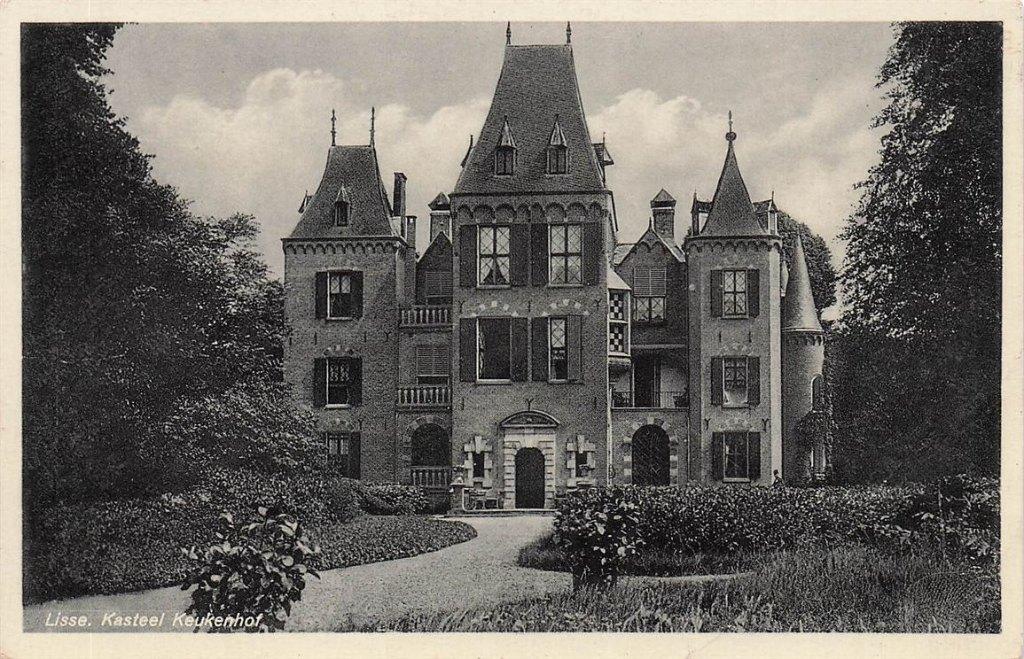 703-498-049 Lisse Kasteel Keukenhof, Verzenden, Voor 1920, Zuid-Holland