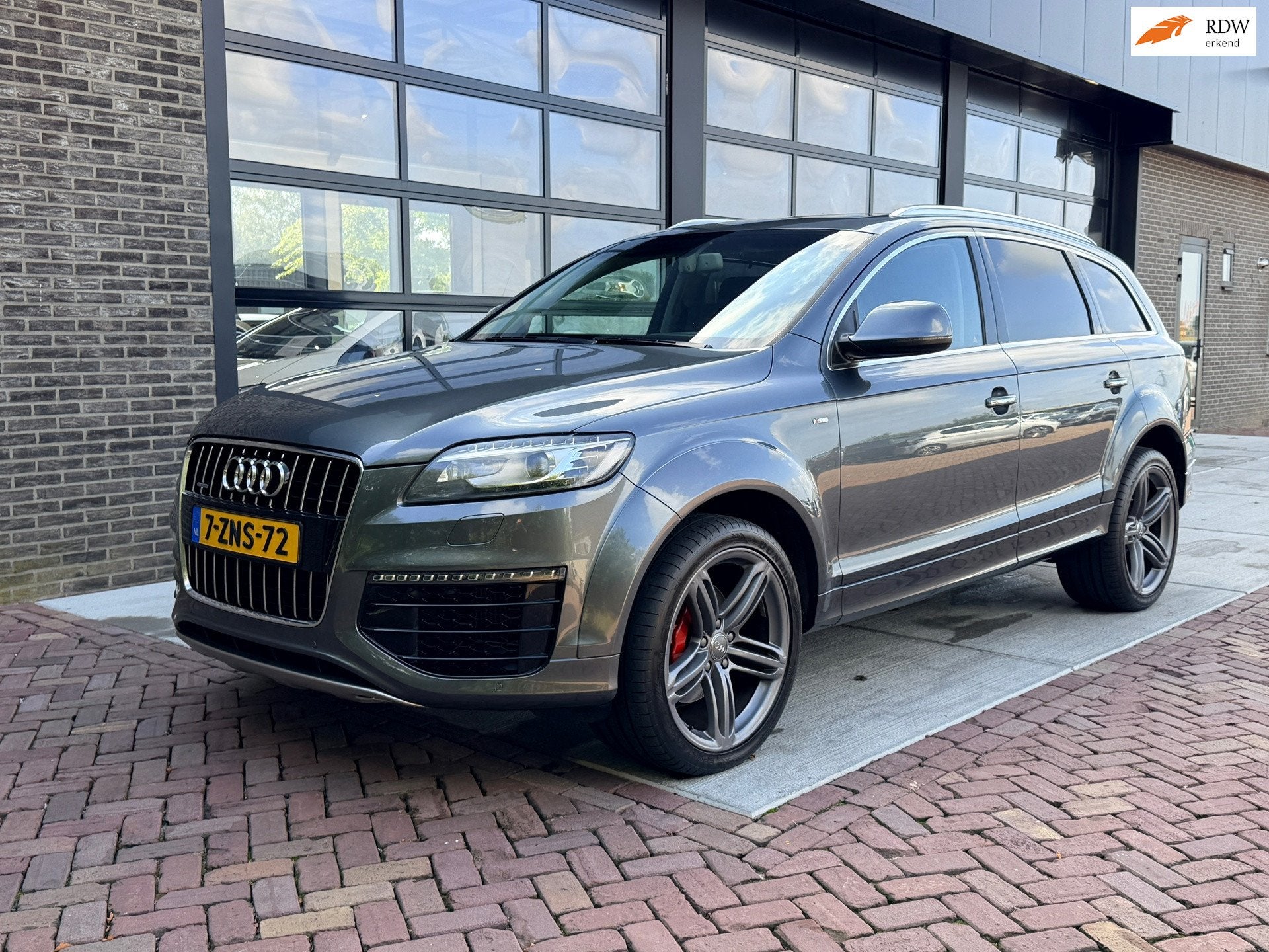 Audi Q7 3.0 TDI quattro Pro Line S 5+2 | Pano | Keyless | LE, Auto's, Automaat, Euro 5, Zwart, Automatische klimaatregeling