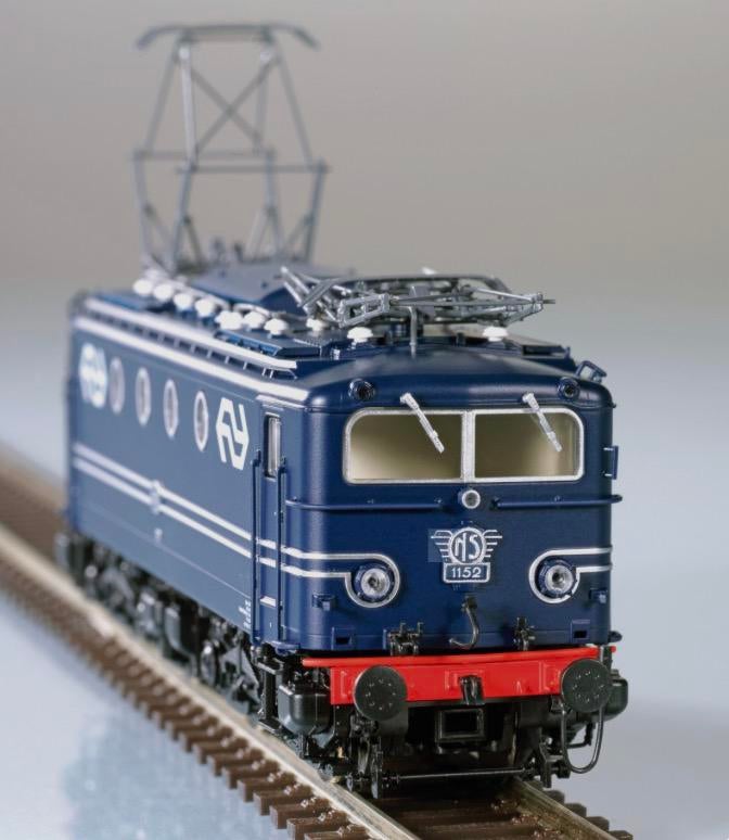 Piko 51363 E-loc NS 1152 blauw AC digitaal sound, Wisselstroom, Locomotief, ., Nieuw