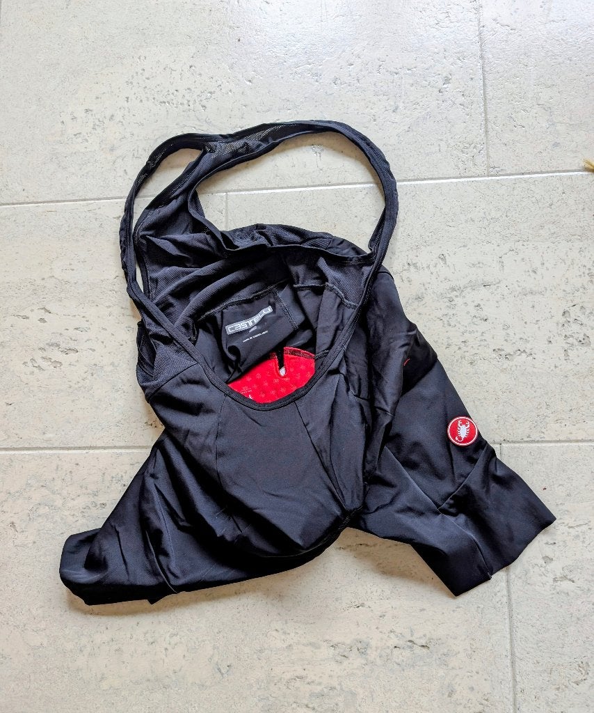 Korte Heren fiets broek., Fietsen en Brommers, Fietsen | Heren | Herenfietsen, Ophalen of Verzenden, Gebruikt, Overige merken
