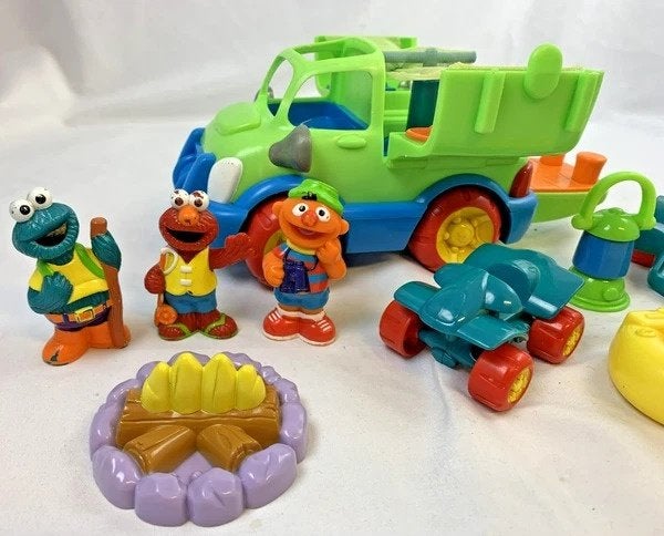 Mattel Sesamstraat Sport Go Camper Elmo Koekiemonster Ernie, Coolsingel 104, 3011 AG Rotterdam, Netherlands, Overige merken, Overige typen