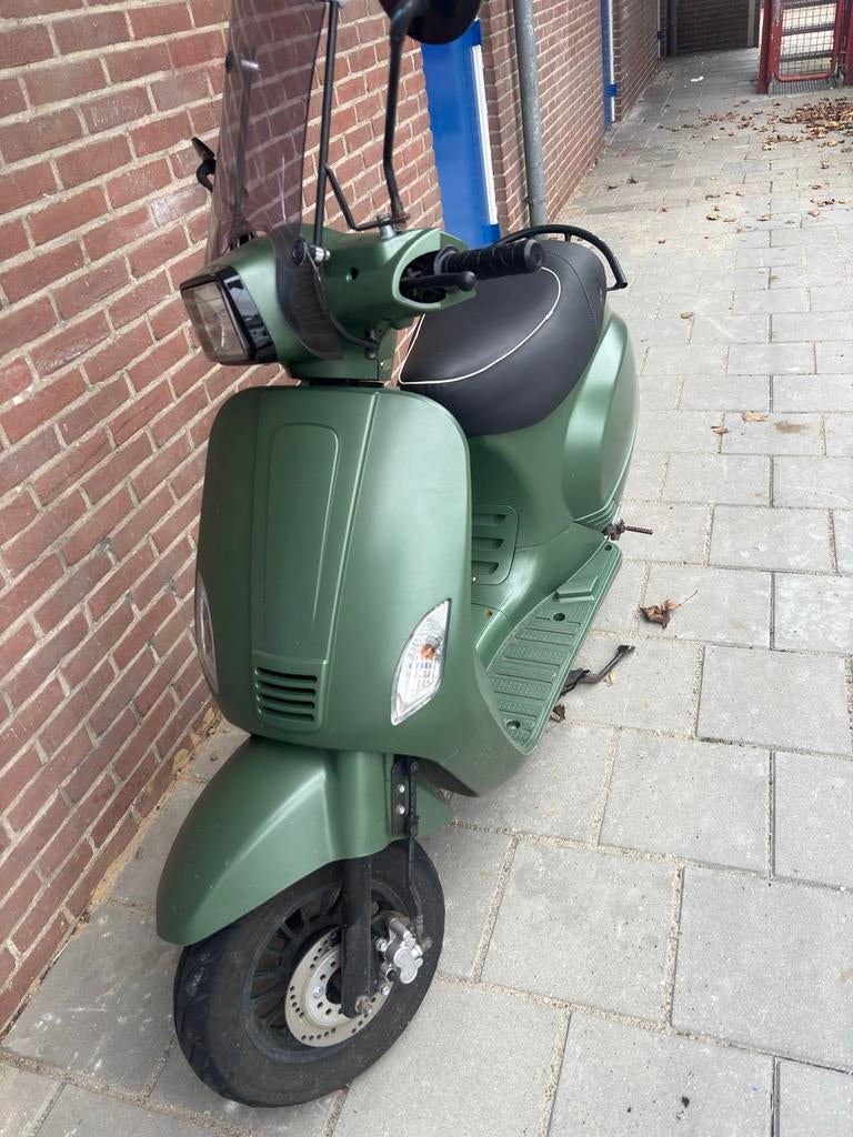 Scooter AGM Senzo Riva S - Groen, Ophalen of Verzenden, Gebruikt, Benzine, Overige merken