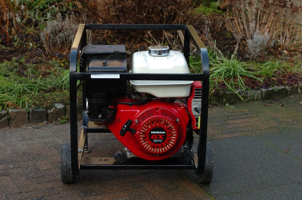 Honda aggregaat 4kva en elektrisch startend, Ophalen, Gebruikt, Elektrisch startend, Benzine