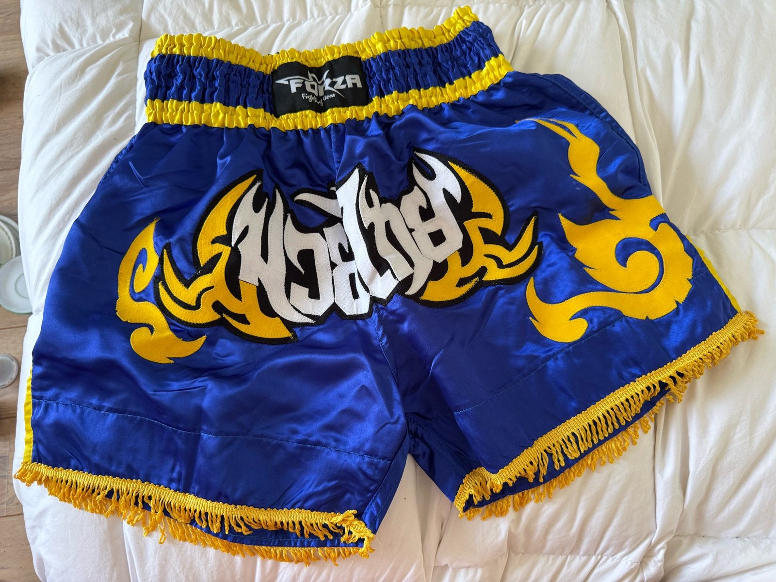 Nieuwe Forza Fighting Gear Muay Thai kickboks short XL, Overige, Maat XL, Nieuw, Ophalen of Verzenden