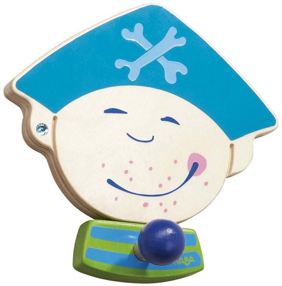 Kinderkapstokhaak kapstokhaak Kapstok Piraat Haba, Wandkapstok, Nieuw, Ophalen of Verzenden, Haba