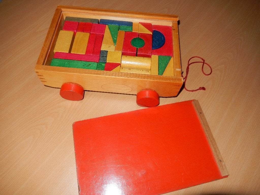 speelgoed, Kinderen en Baby's, Ophalen of Verzenden, Zo goed als nieuw, Duw- of Trekspeelgoed