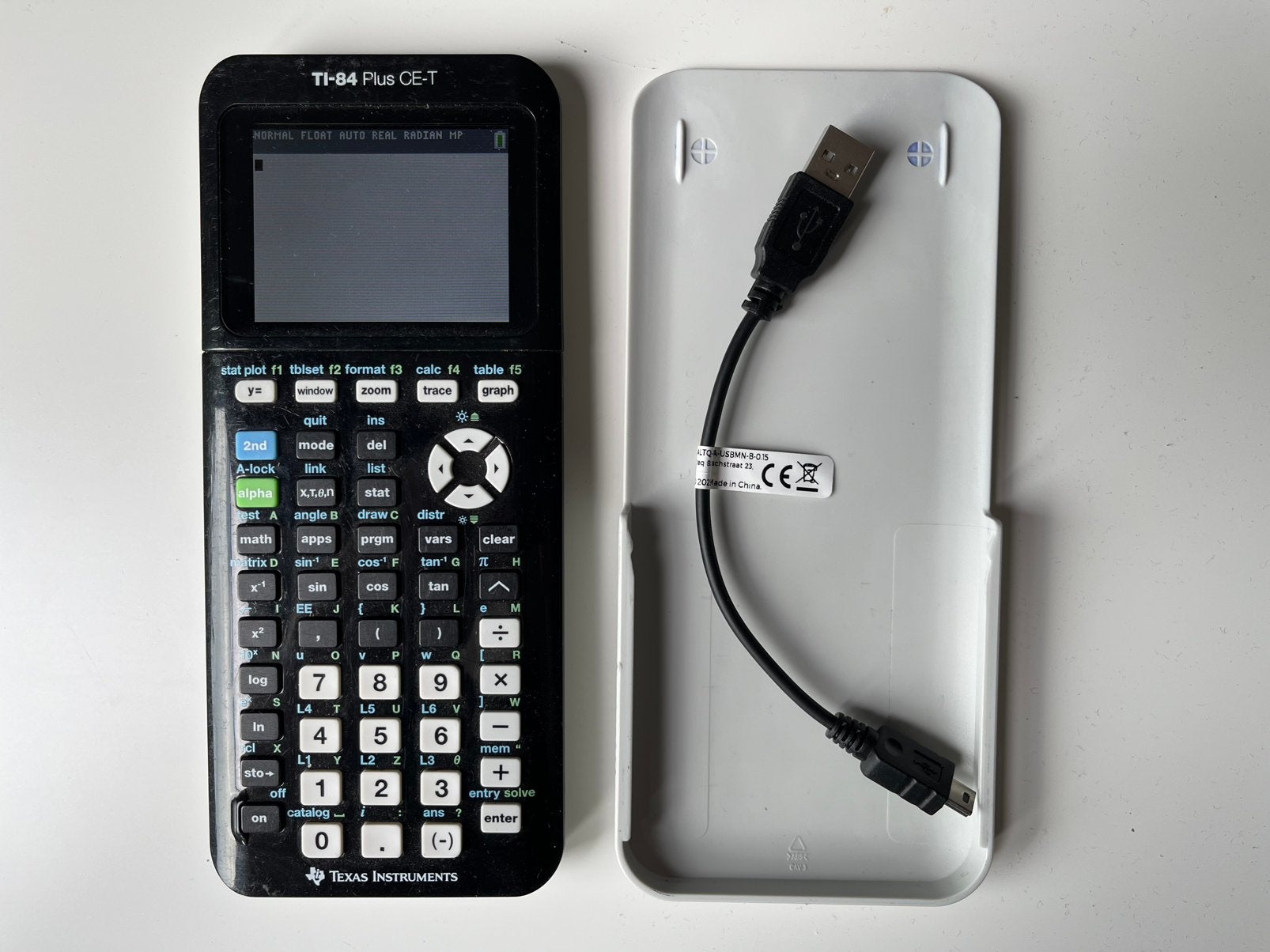 TI-84 Plus CE-T grafische rekenmachine, Diversen, Rekenmachines, Ophalen of Verzenden, Grafische rekenmachine, Gebruikt
