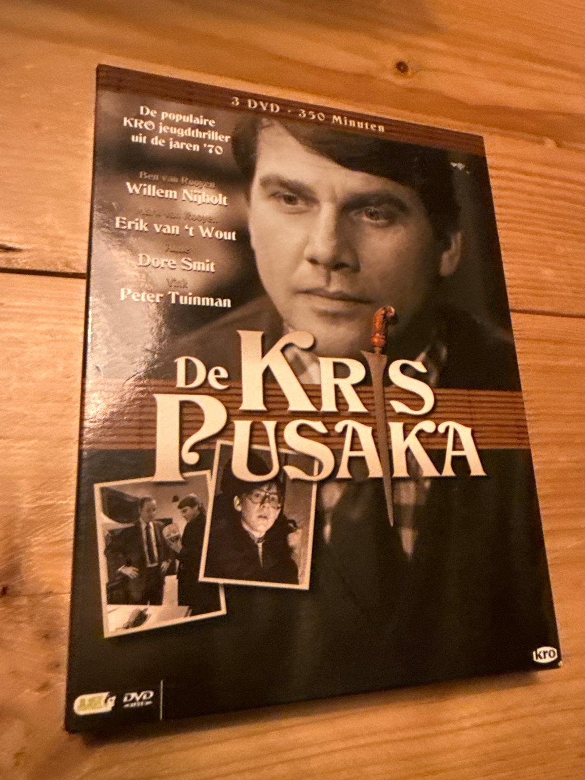 De Kris Pusaka - Populaire KRO jeugdthriller uit de jaren '7, Alle leeftijden, Ophalen of Verzenden, Zo goed als nieuw, Inclusief doosje