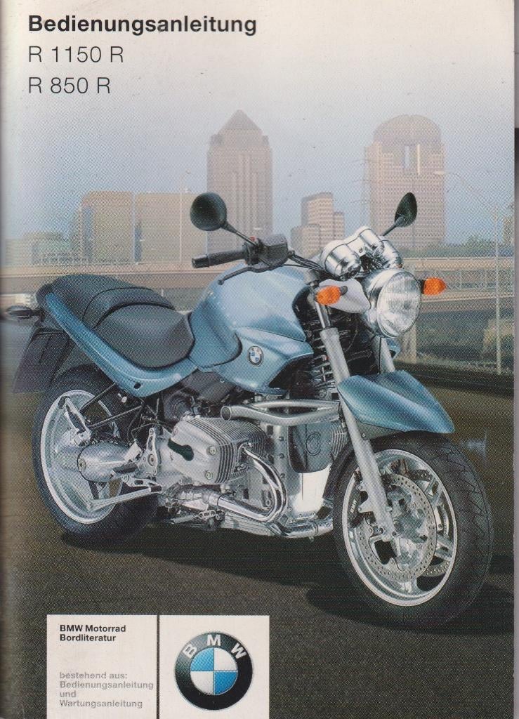 Bmw R850R-1150R Instruktieboekje Duits 2001-2005, Motoren, Accessoires | Overige, Ophalen of Verzenden, Gebruikt
