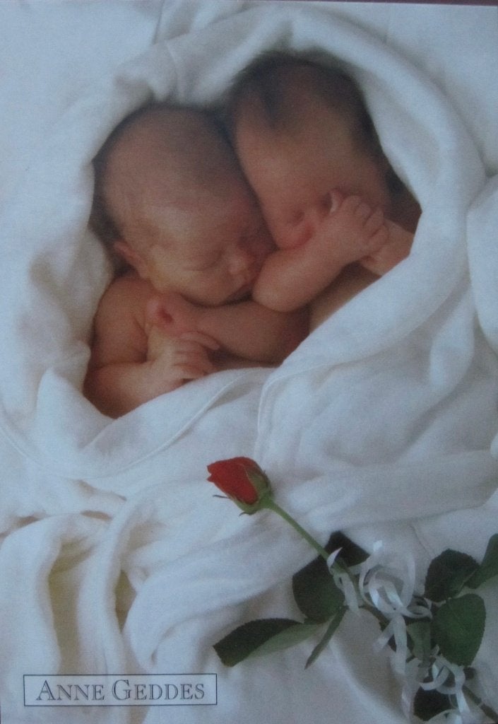 Anne Geddes - A251 - Milly & Nathalie - 1999 - nieuw, Verzenden, 1980 tot heden, Ongelopen, Kinderen