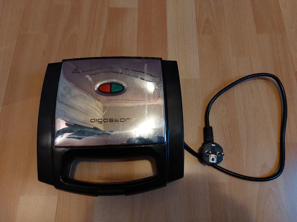 Tosti ijzer *Aigostar*, Ophalen of Verzenden, Gebruikt
