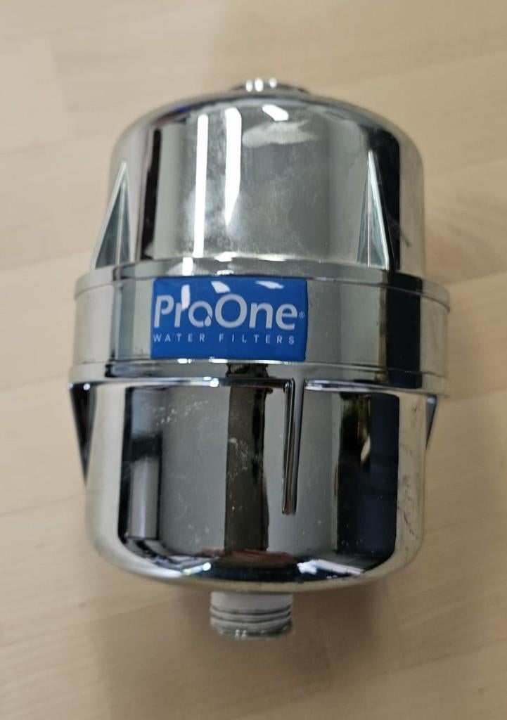 De ProOne ProMax Douchefilter incl. vulling, Ophalen, Zo goed als nieuw, Chroom, Douche