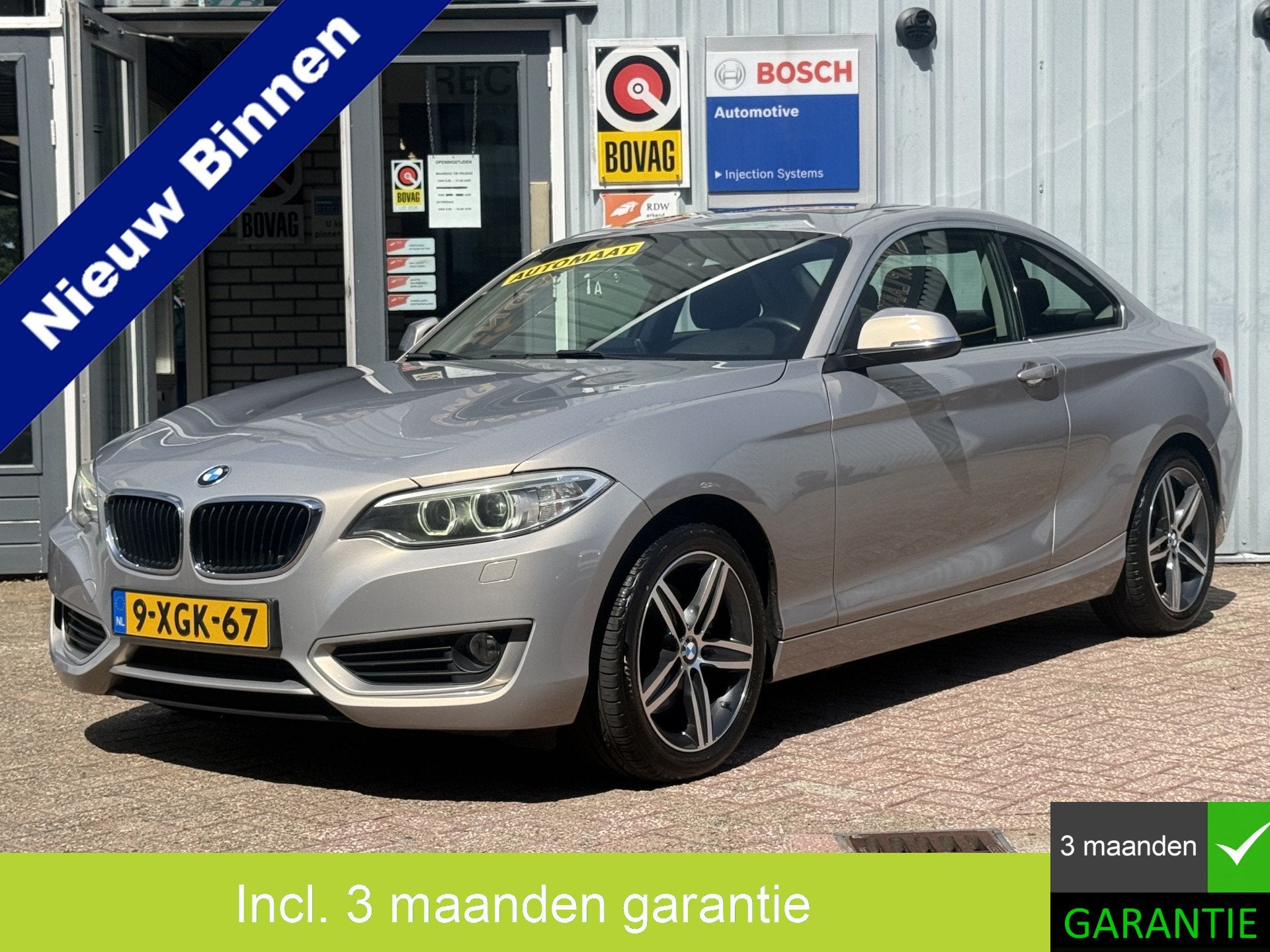 BMW 2 Serie Coupé 220i Executive | AUTOMAAT | SCHUIFDAK | X, Auto's, Automaat, Gebruikt, 4 cilinders, Origineel Nederlands
