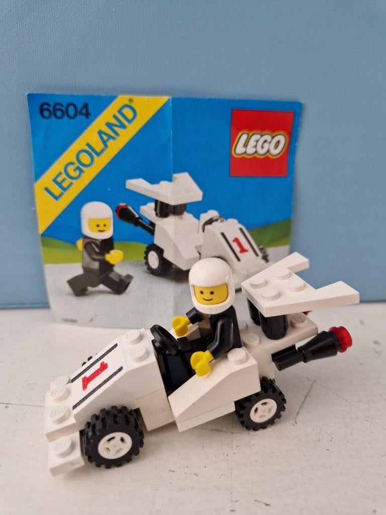 Lego 6604 - Formula 1 racer, Compleet, Gebruikt, Lego, Ophalen of Verzenden