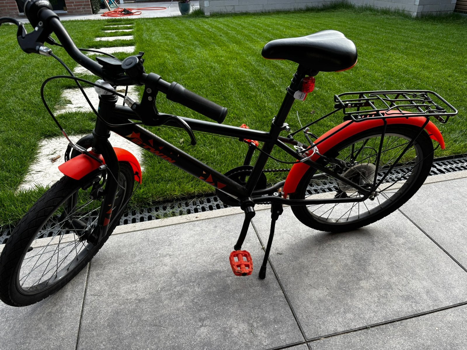 City bike B’twin 20 inch (6-9 jaar ongeveer), Ophalen, Minder dan 10 versnellingen, Gebruikt, Minder dan 49 cm