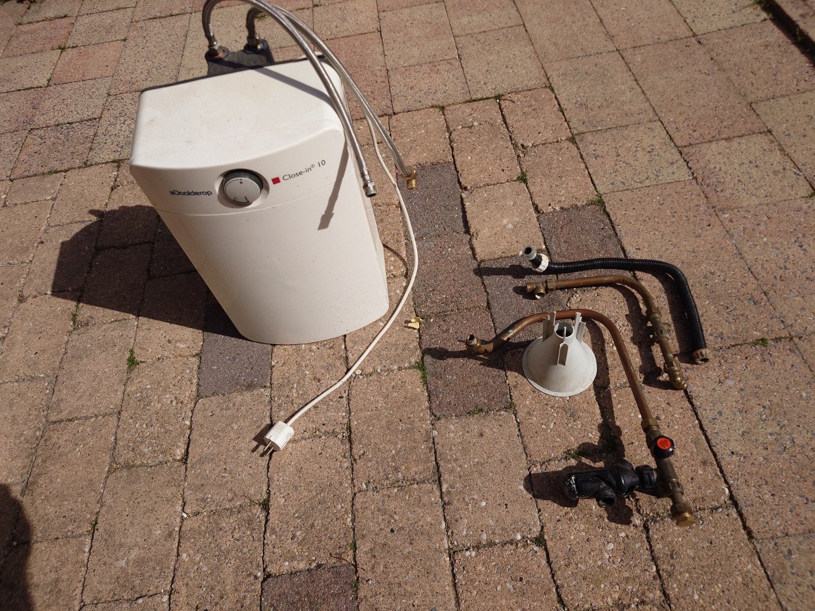 Itho Daalderop Close-In boiler 10L, Ophalen, Gebruikt, Boiler, Minder dan 20 liter