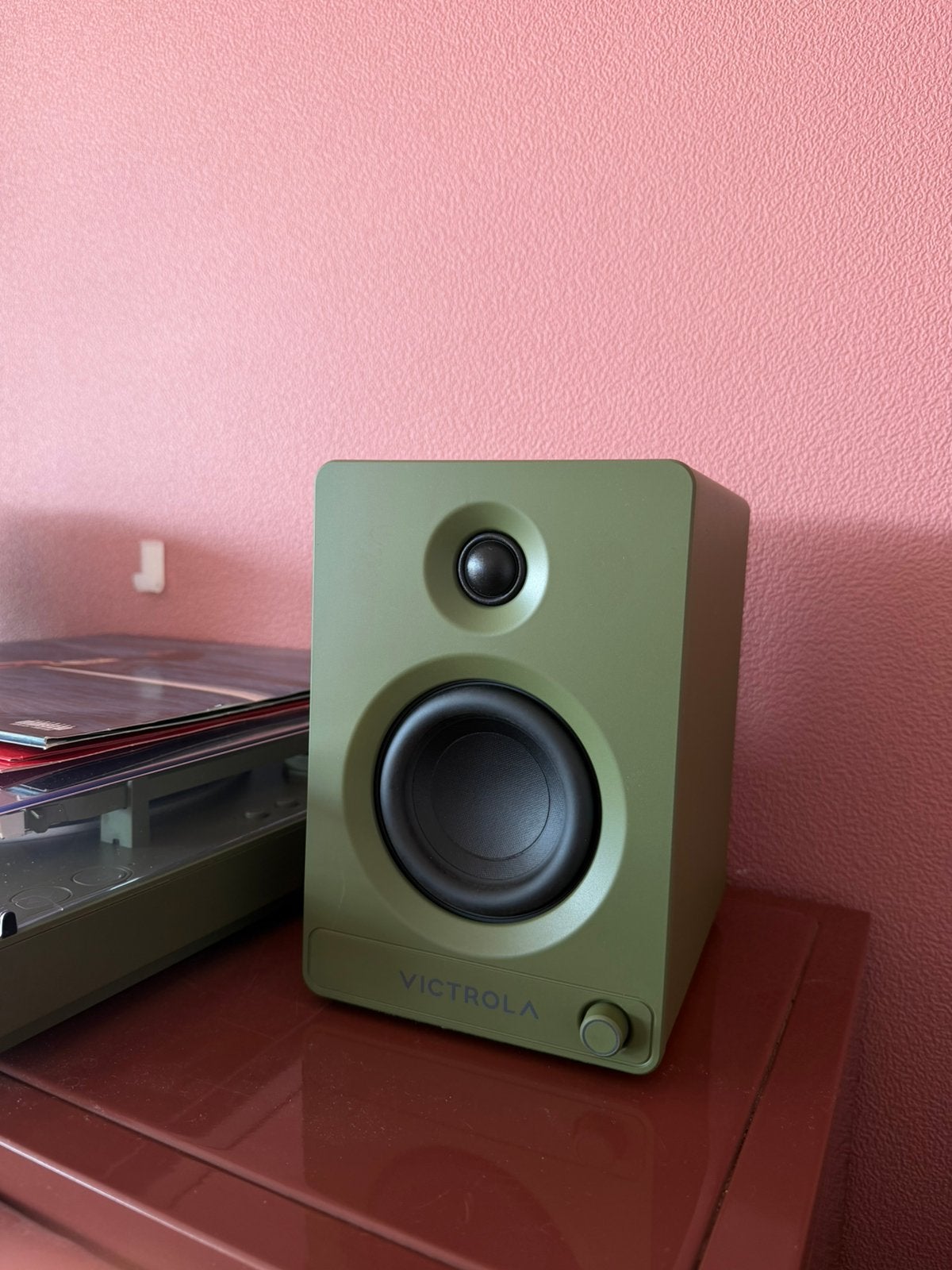 Victrola tempo VPS-400 studio speakers groen, Audio, Tv en Foto, Luidsprekers, Overige merken, Speakerset, Ophalen of Verzenden